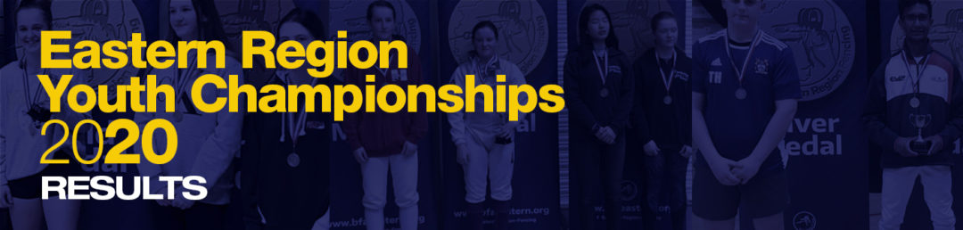 Results of the Eastern Region Junior Championships/British Youth Championship qualifiers 2020